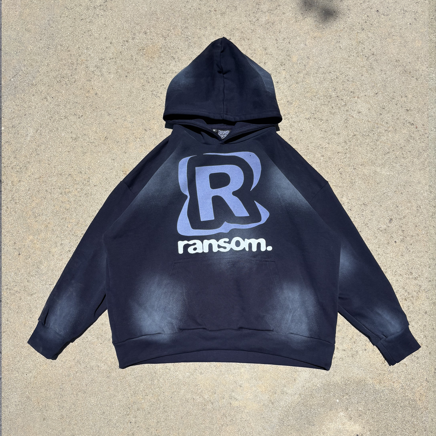 LOGO HOODIE (NAVY)