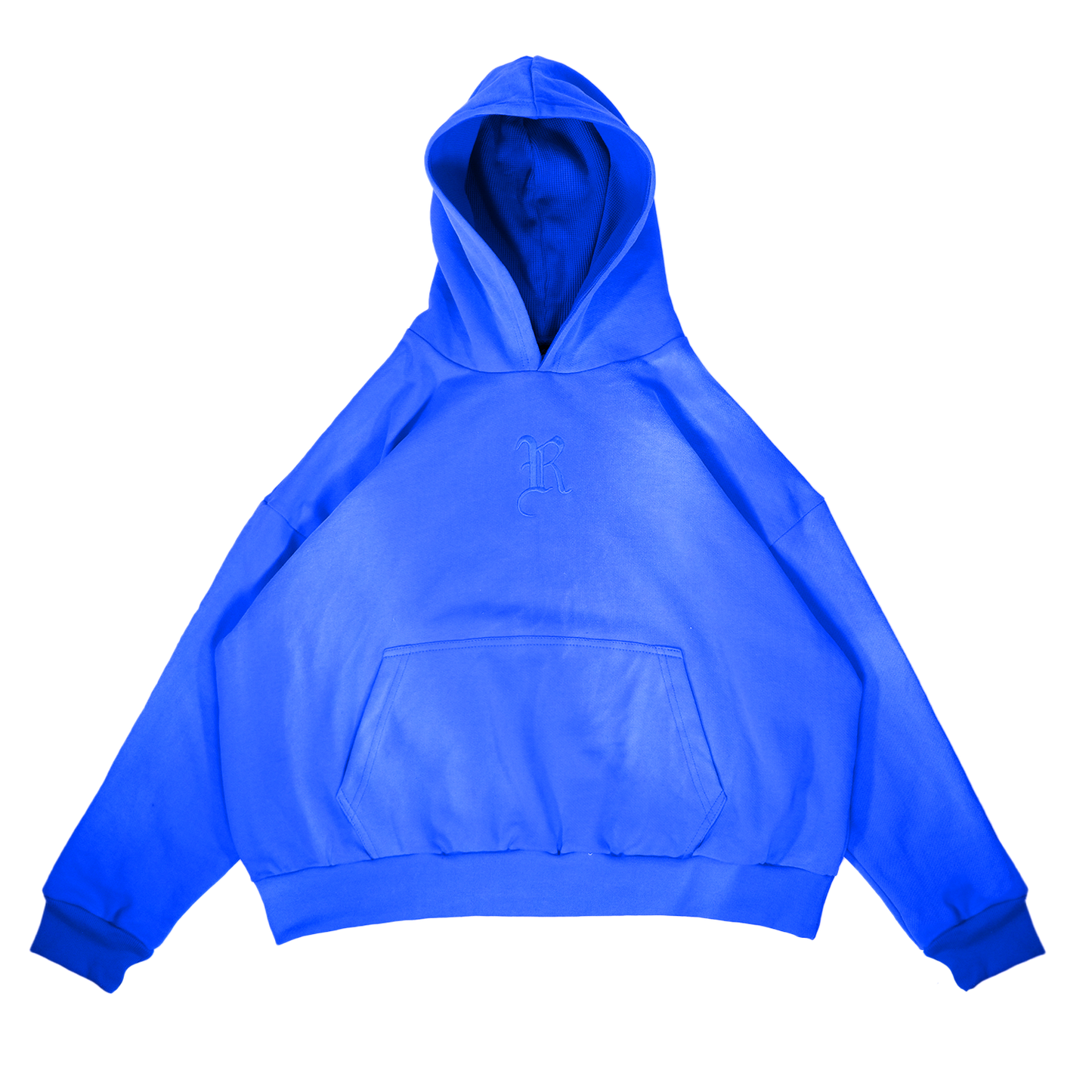 EMB HOODIE (BLUE)
