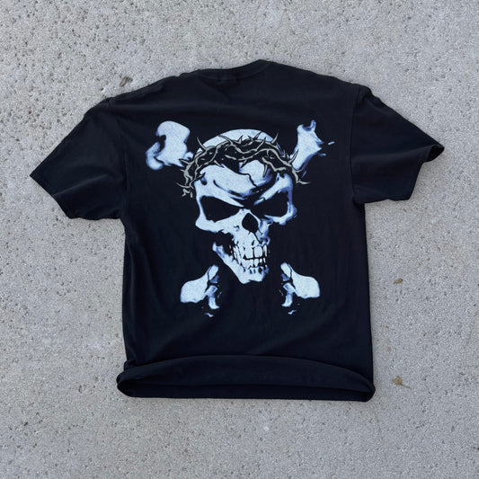 SKULL AND CROSS TEE