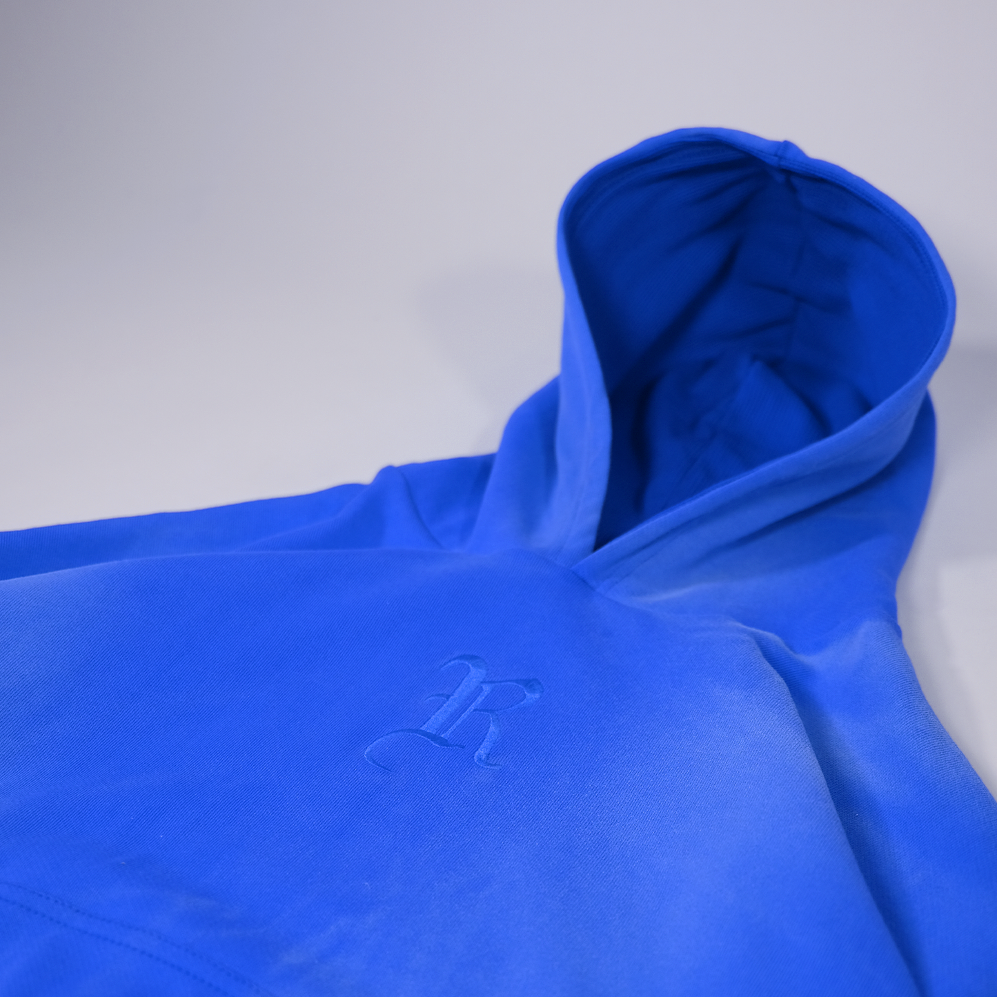 EMB HOODIE (BLUE)