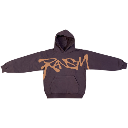 LOGO HOODIE (BROWN)